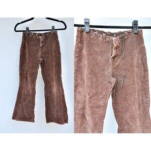 Vintage Jordache Corduroy Bell Bottoms Pants Girls Wide Leg Palazzo Pants Kid 10
